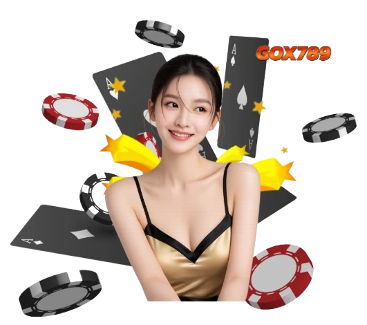 GOX789 คาสิโนออนไลน์รวมไพ่ ชิป และเกมสล็อต ดีไซน์ทันสมัย เล่นง่ายลุ้นกำไรทุกวัน